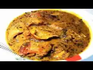 Video: Bitter leaf Soup (Ofe Onugbu) with dried Bitter leaves | Nigerian Food Recipes